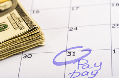 Calendar Pay Day Money